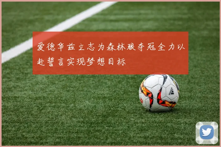 爱德华兹立志为森林狼夺冠全力以赴誓言实现梦想目标